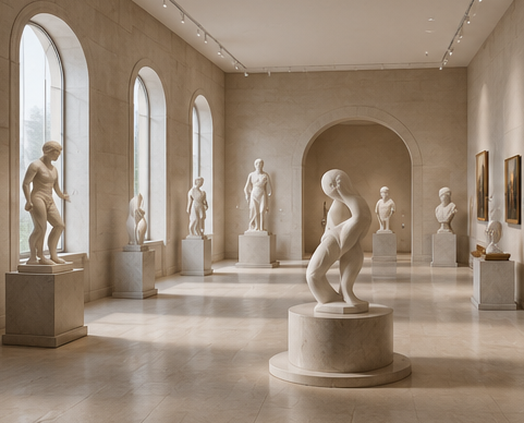 Sculpture gallery style preview